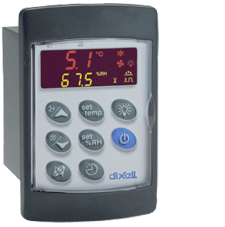 Multifunction digital controller for maturing rooms with management of temperatu - XH340V