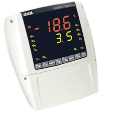 Digital controller for cold rooms with dual temperature management (Normal Tempe - XLR460