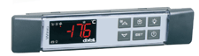 Digital controller for N. T. applications with "off cycle" defrost and light rel - XW20LS