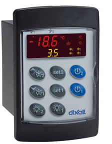 Advanced multifunction controller for normal temperature with "off cycle" defros - XW420V