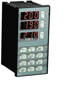 Digital controller for cooking ovens with separated ceiling and bottom temperatu - XF330M