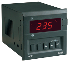 ON/OFF configurable digital 1 stage controller with alarm relay - XT111R